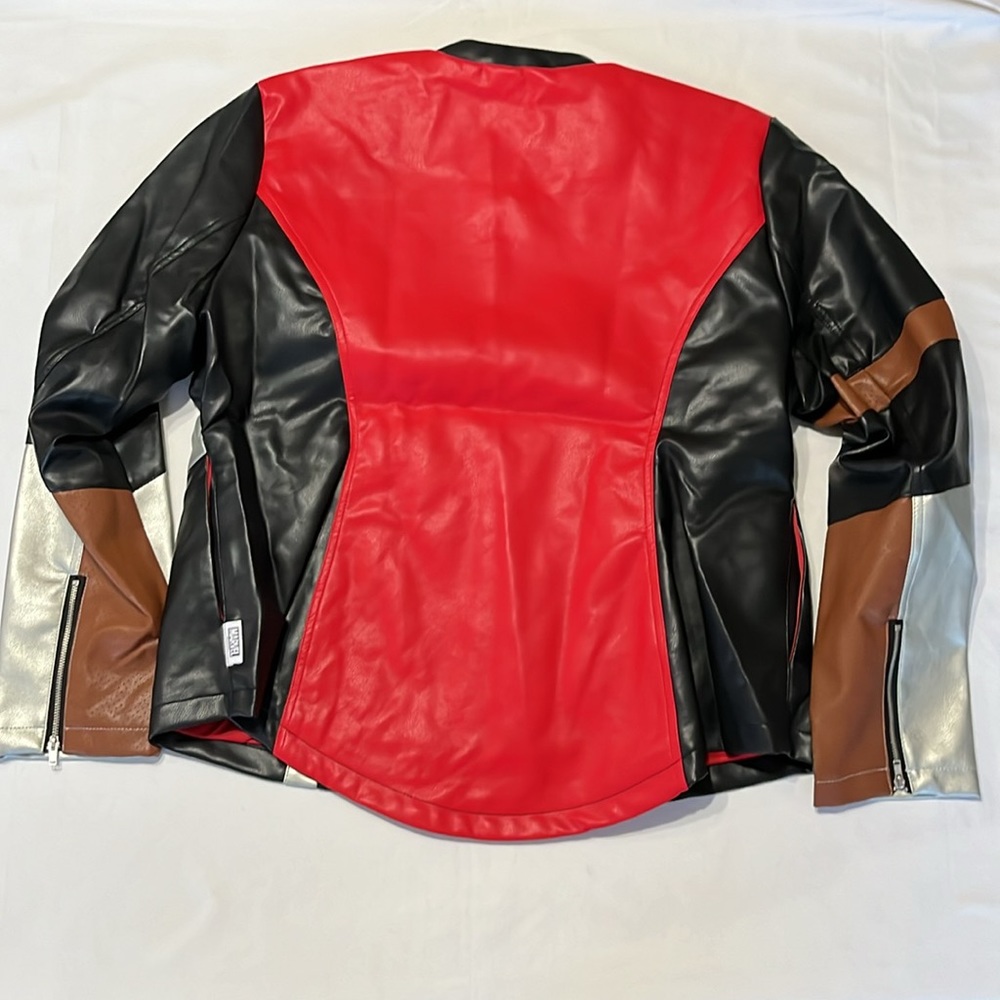 Marvel Her Universe THOR Faux Leather Jacket Love and Thunder Plus Size 1X NWT - Picture 7 of 13
